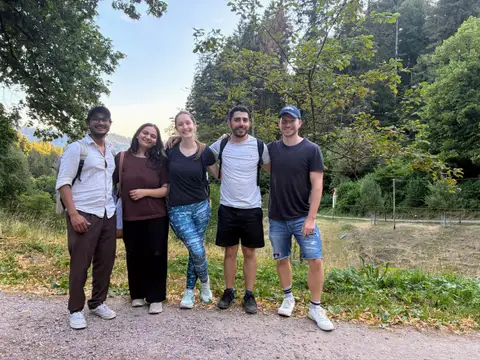 Wanderung mit der Sprachmut-Gruppe im Schwarzwald